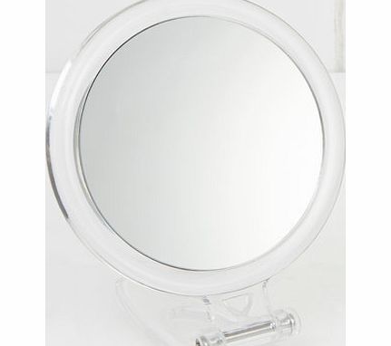 Bhs Hand Held Acrylic Mirror, clear 1944102346