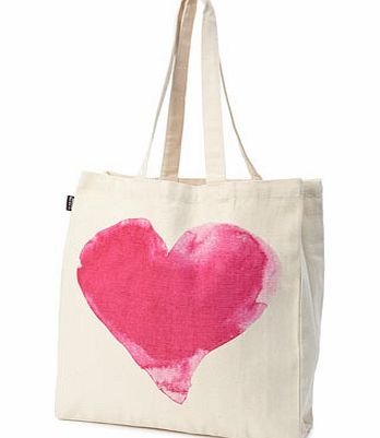 Heart Charity Shopper Bag Missing People, multi