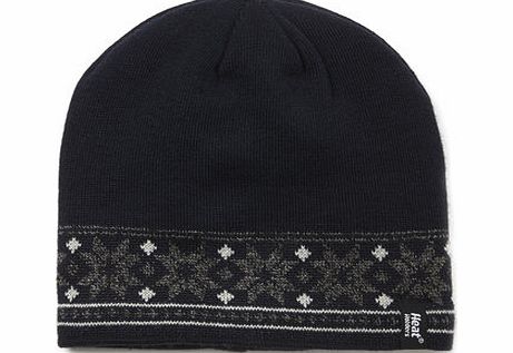 Bhs Heat Holder Fairisle Beanie, Blue BR63H03FBLU