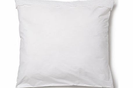Bhs Holly Willoughby Betsy Square Pillowcase, white