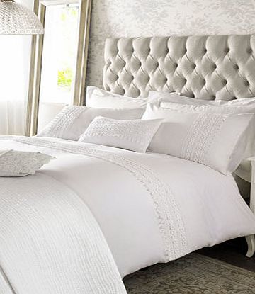 Bhs Holly Willoughby Lily Bedding, white 1889460306