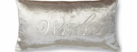 Bhs Holly Willoughby Mocha Wish Cushion, mocha