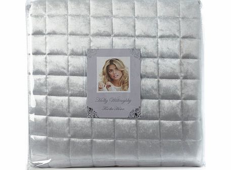 Bhs Holly Willoughby Silver Quilted Squares