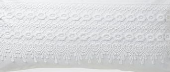 Bhs Holly Willoughby White Lily Feather Cushion,