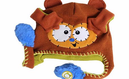 Bhs Huggy Monkey Flippeez Hat, brown/multi 15510779483