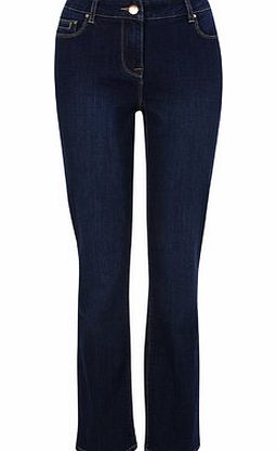 Bhs Indigo Vintage Wash slim Leg Jean, darkwash