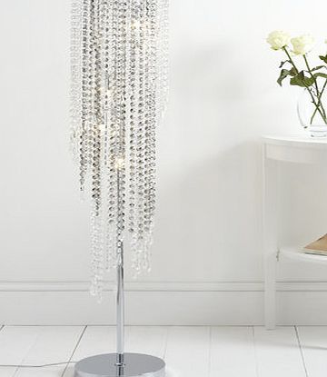 Bhs Iris Floor Lamp, chrome 39700380409