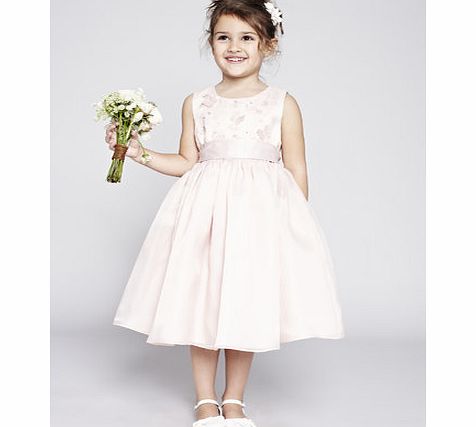 Bhs Isabelle Blush Bridesmaid Dress, blushed pink