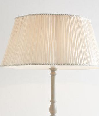 Bhs Ivory Bead Trim Shade - Large, ivory 39700690904