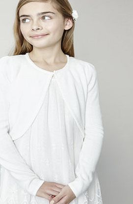 Bhs Ivory Beaded Cardigan, ivory 19401000904