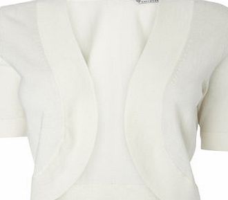 Bhs Ivory Bow Back Ocassion Bolero, ivory 588160904
