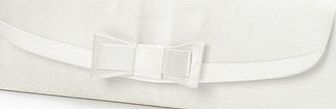 Bhs Ivory Bow Clutch Bag, ivory 3126970904
