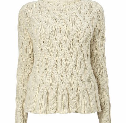 Bhs Ivory Cable Jumper, ivory 588470904