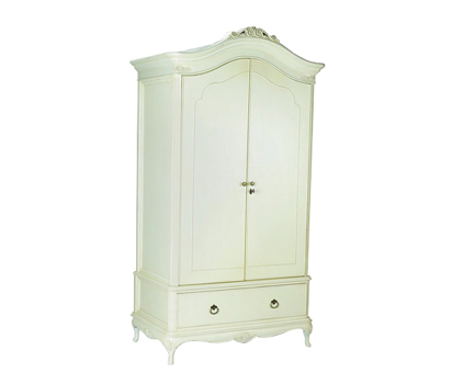 bhs Ivory double wardrobe with drawer