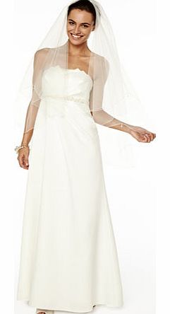 Bhs Ivory Droplets Bridal Veil, ivory 6604410904