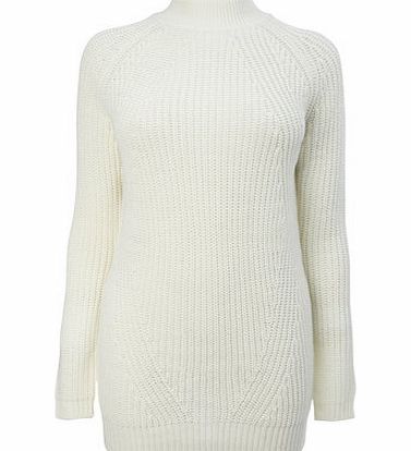 Bhs Ivory Funnel Neck Jumper, ivory 586700904