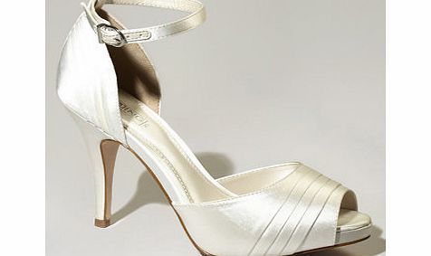Bhs Ivory Melody High Platform Court Shoes, ivory