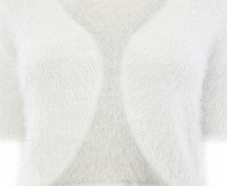 Bhs Ivory Occasion Fluff Cardigan, Ivory 588213084