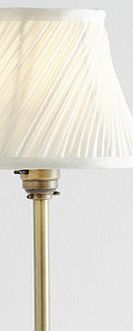 Bhs Ivory swirl ruche candle shade, ivory 9757860904