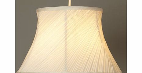 Ivory swirl ruche shade, ivory 9757840904