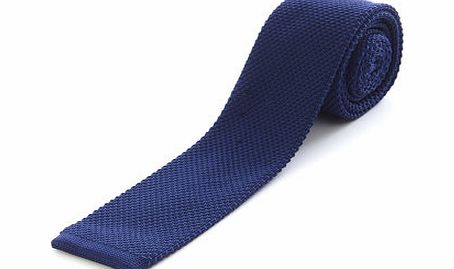 Bhs Jack Reid Marylebone Blue Knitted Tie, Blue