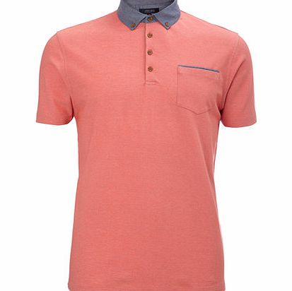 Jack Reid Marylebone Pink Smart Polo Shirt, Pink