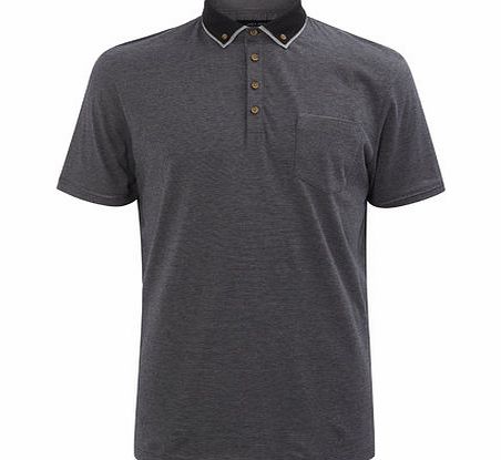 Jack Reid Marylebone Polo Shirt, Grey BR52M04FGRY