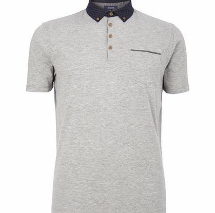 Jack Reid Marylebone Polo Shirt, Grey BR52M05FGRY