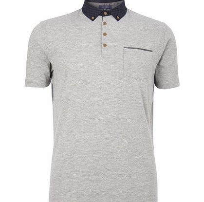 Jack Reid Marylebone Polo Shirt, Grey BR52M05FGRY