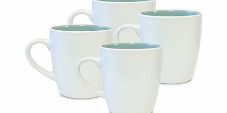 Jamie Oliver Essentials set of 4 mug pack, white