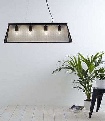 Bhs Jaxon 4 Light Pendant, bronze 9756156497