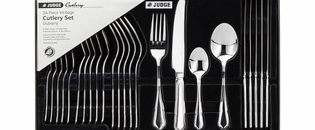 Bhs Judge 24 Piece Vintage Cutlery Set - Dubarry,