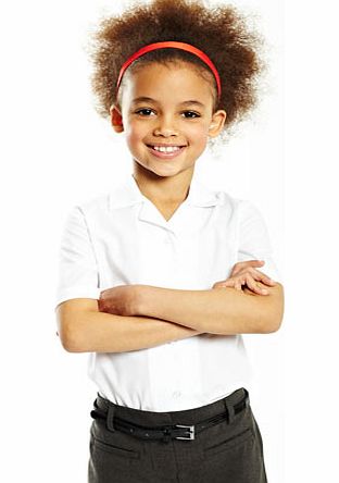 Bhs Junior Girls 2 Pack Revere Short Sleeved School