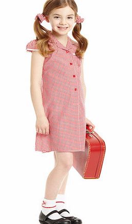 Junior Girls Red Great Value 2 Pack Gingham