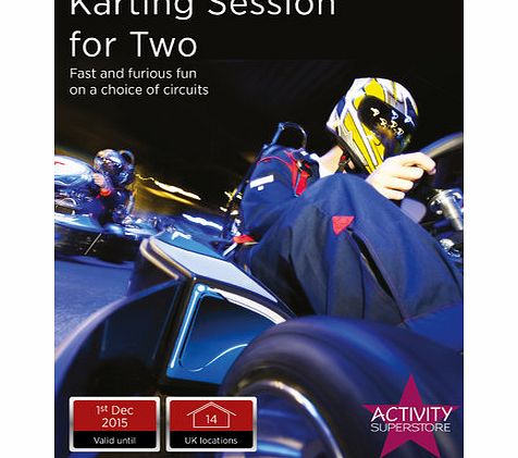 Bhs Karting Session for Two, no colour 19600269999