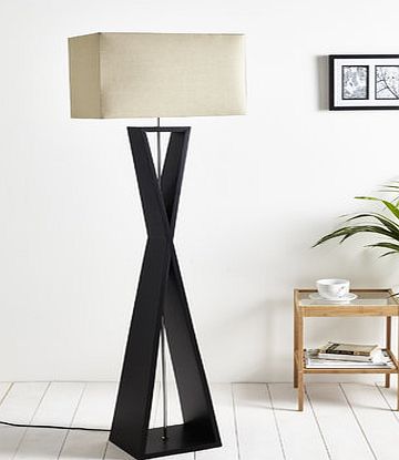 Bhs Kayden Floor Lamp, chocolate 9765200117