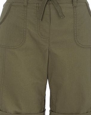 Bhs Khaki Cotton Shorts, khaki 2207700720