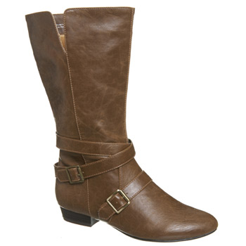 bhs Knee high ankle strap boots