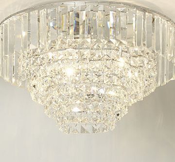 Bhs Large Paladina Flush Light, chrome 9760050409