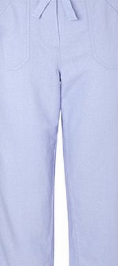 Bhs Lavender Linen Blend Crop, lavender 2207740126