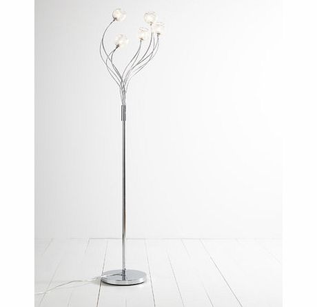 Bhs Leighton floor lamp, chrome 9783140409