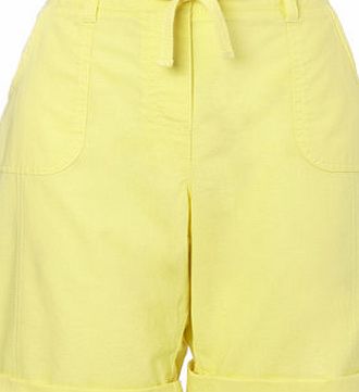 Bhs Lemon Cotton Shorts, lemon 2207700088