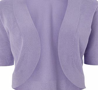 Bhs Lilac Bow Back Ocassion Bolero, lilac 588161499