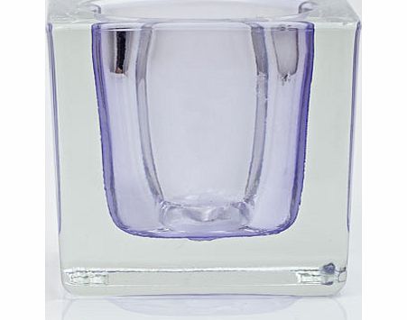 Bhs Lilac cube tea light holder, lilac 30908961499