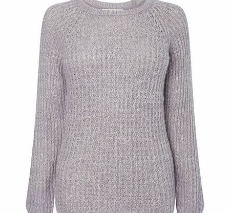 Bhs Lilac Mixed Stitch Jumper, lilac 586211499