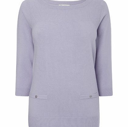 Bhs Lilac Supersoft Pocket Jumper, lilac 586331499