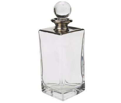 bhs Lille glass large perfume bottle
