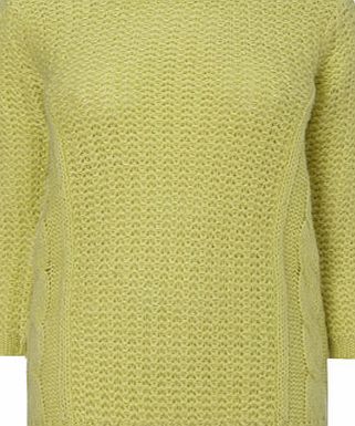 Bhs Lime Cable Side Jumper, lime 587446253