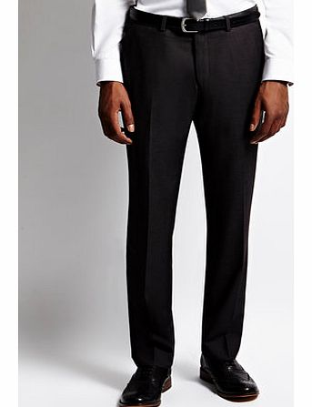 Limehaus Black Design Suit Trousers, Black