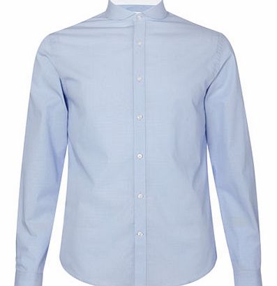 Limehaus Blue Design Shirt, Blue BR66R03EBLU